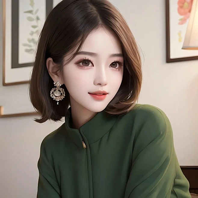 图片[2]-【第二期】AI美女头像-爱宁博客