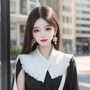 付费图片-【第七期】AI美女头像