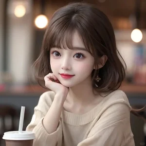 【第六期】AI美女头像-爱宁博客