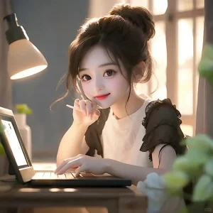 【第五期】AI美女头像-爱宁博客