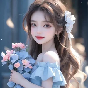 【第一期】AI美女头像-爱宁博客